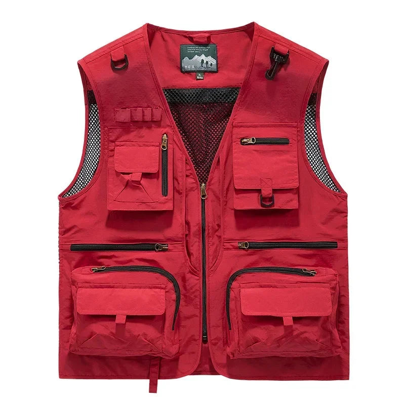 Multipocket Quick Dry Mesh Fishing Vests