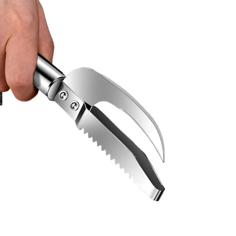 Stainless Steel 3 In 1 Fish Scale Knife Cut/Scrape/Dig