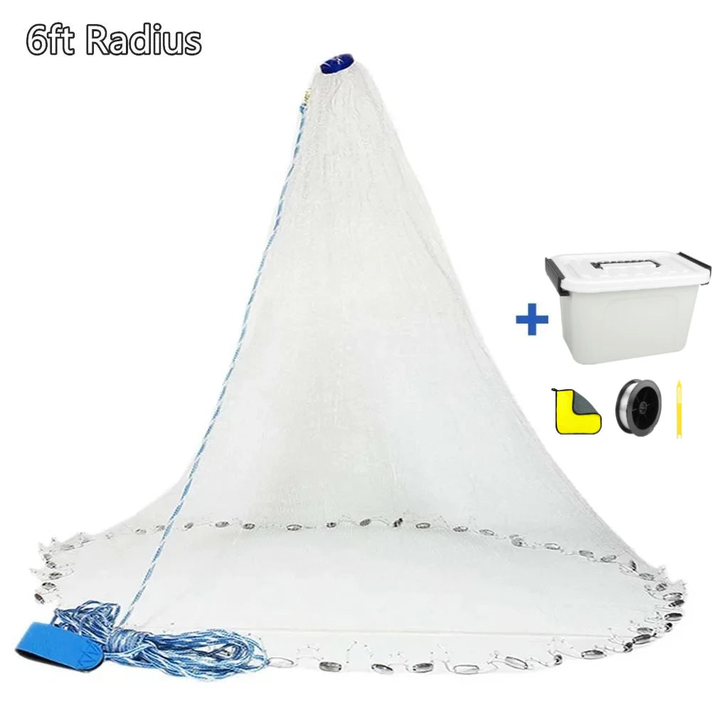 Casting Net 4ft 6ft 8ft Radius