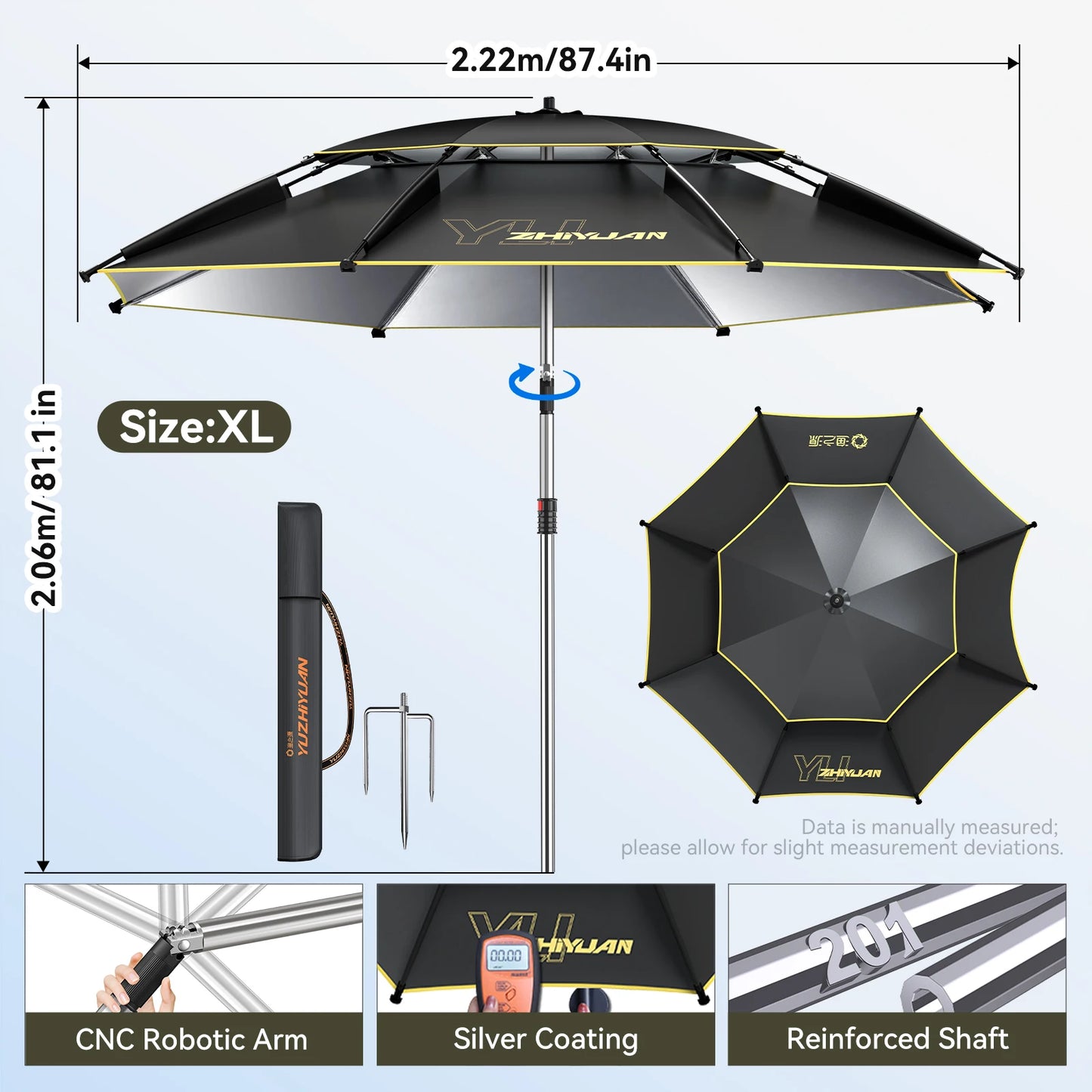 Large Fishing Outdoor Umbrella