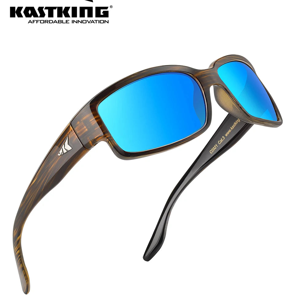 KastKing Skidaway Polarized Sport Sunglasses for Men and Women,Ideal for Driving Fishing Cycling and Running,UV Protection