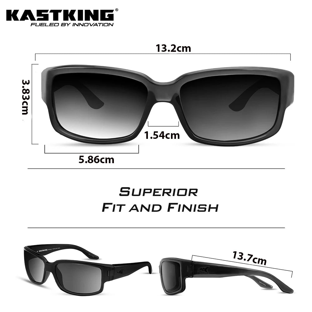 KastKing Skidaway Polarized Sport Sunglasses for Men and Women,Ideal for Driving Fishing Cycling and Running,UV Protection