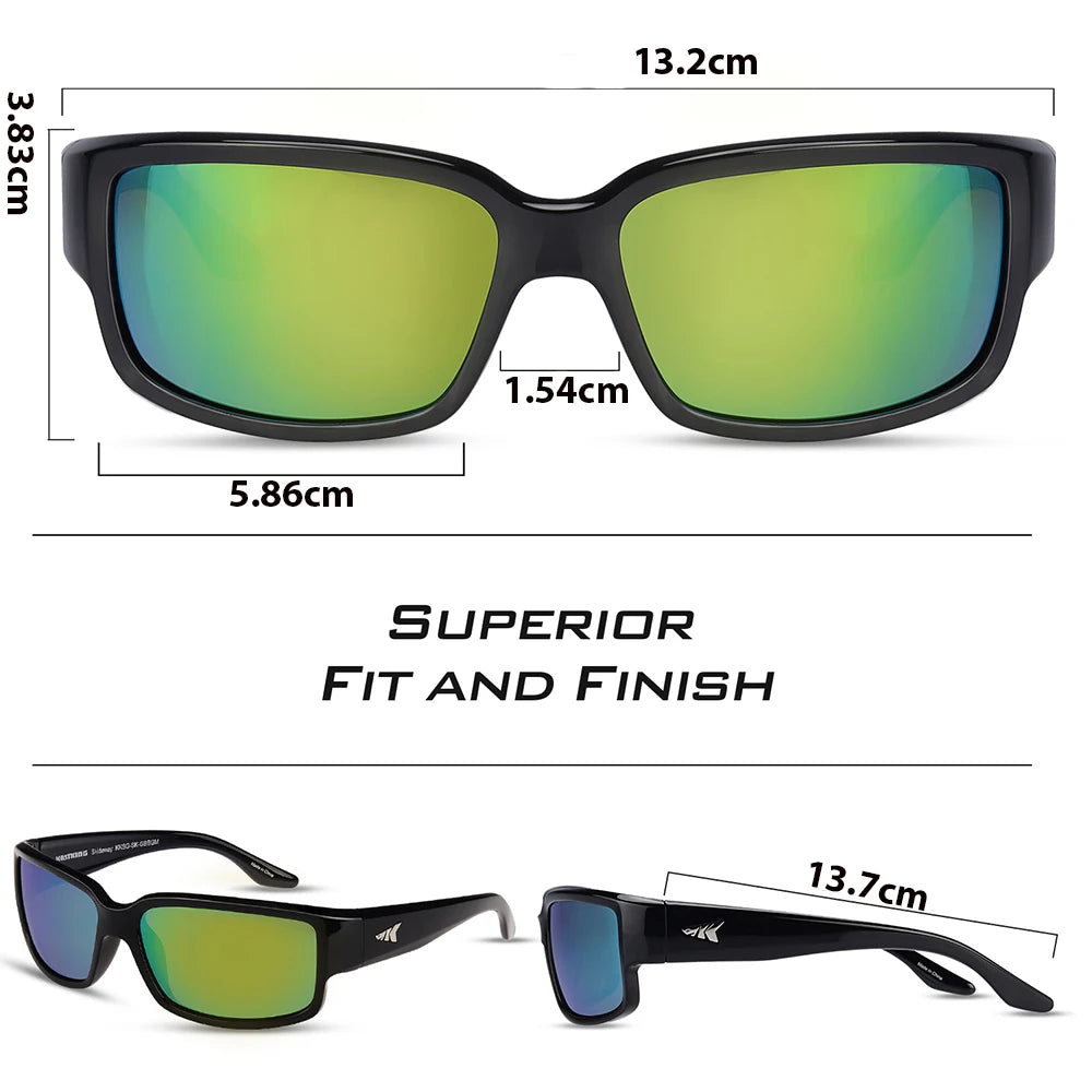 KastKing Skidaway Polarized Sport Sunglasses for Men and Women,Ideal for Driving Fishing Cycling and Running,UV Protection
