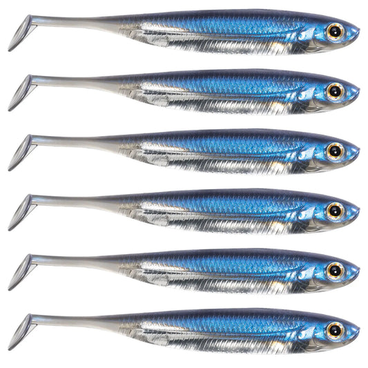 Soft Plastic Fishing Lures Paddle Tail Swimbaits