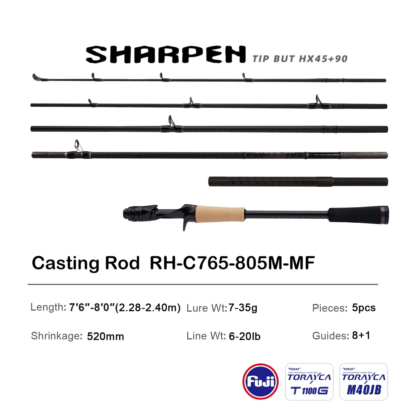 Soft Lure Spinning Rod