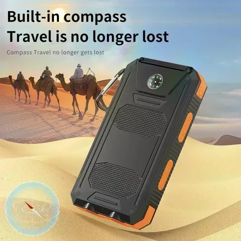 10000mAh Solar Power Bank