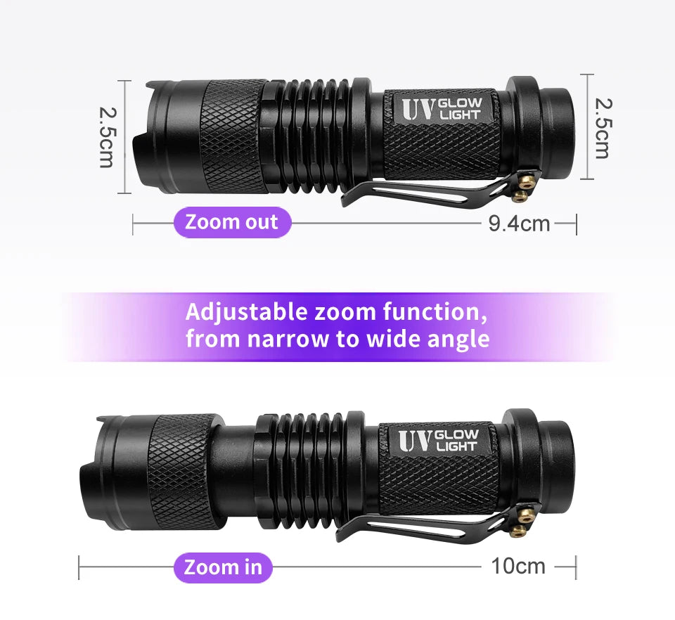 Mini UV Flashlight