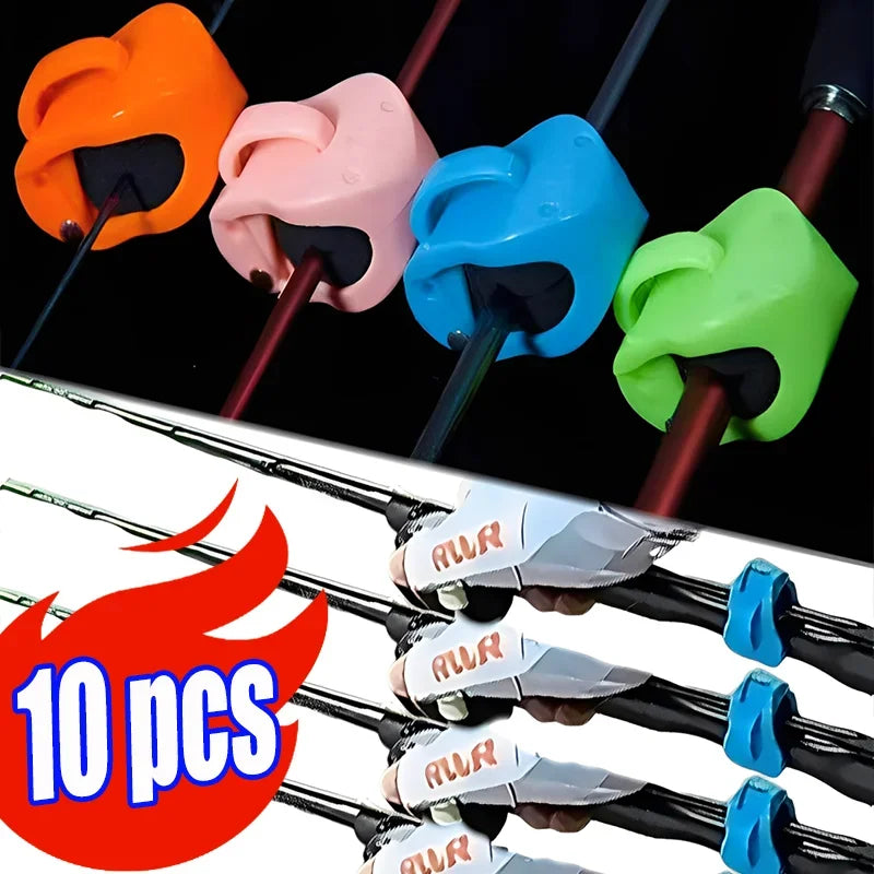 ABS Fishing Rod Holder Universal Multifunction Fixation for Lure Sea Table Rods Transport Storage Anti Slip 4.5x3x3cm 260430