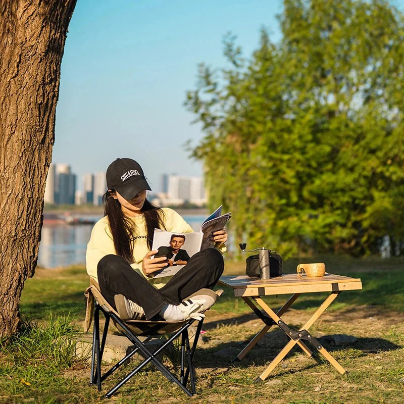 Outdoor Folding Moon Chair