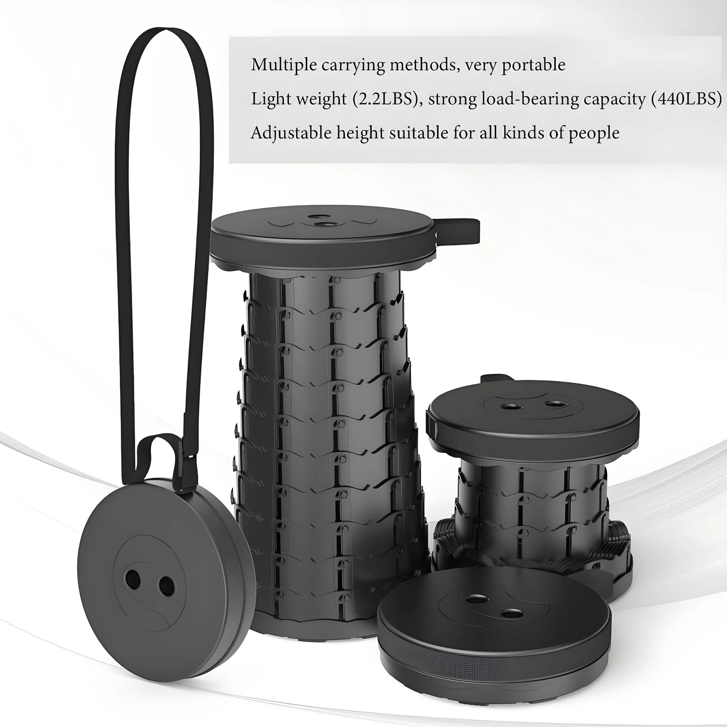 Lightweight Compact Folding Stool