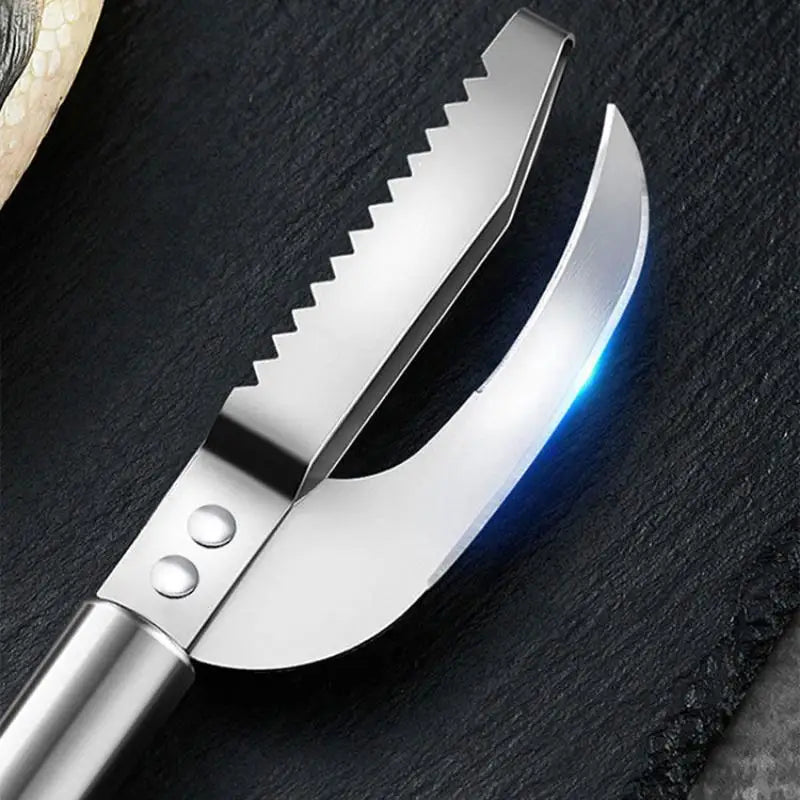 Stainless Steel 3 In 1 Fish Scale Knife Cut/Scrape/Dig