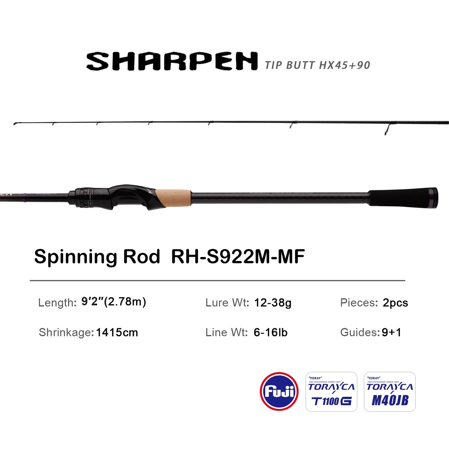 Soft Lure Spinning Rod