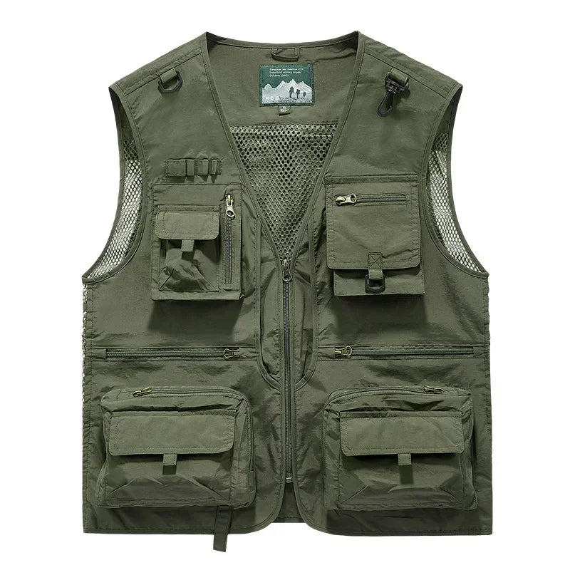 Multipocket Quick Dry Mesh Fishing Vests