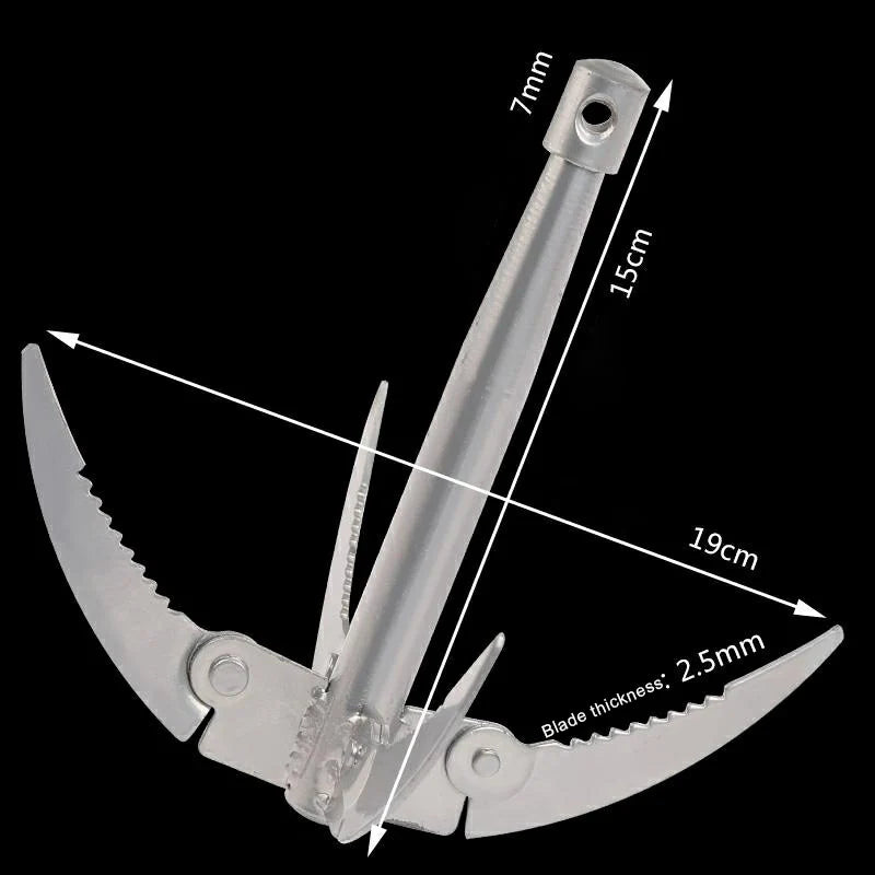 Folding Boats Anchor With Rope