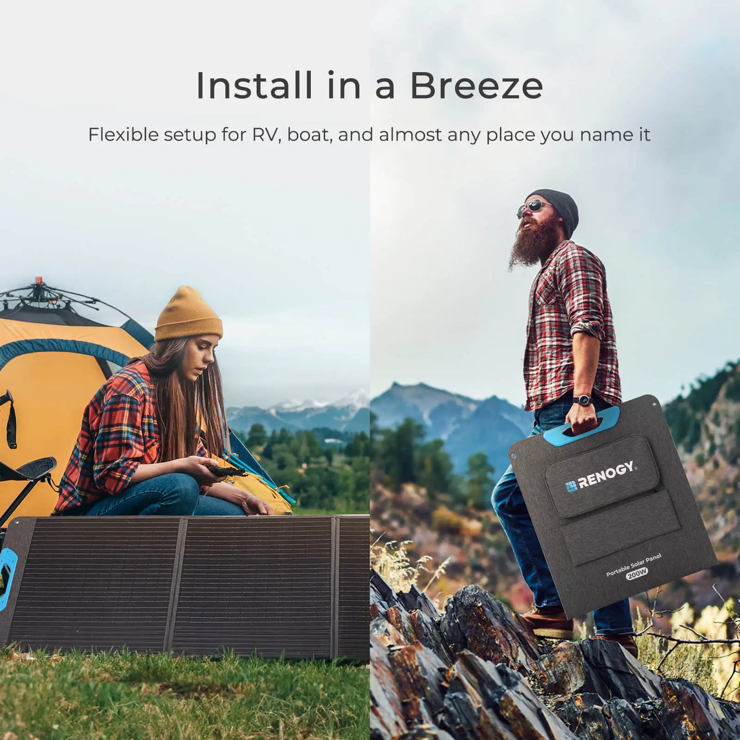 200W Portable Solar Panel