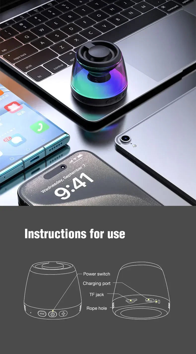 Magnetic Wireless Speaker