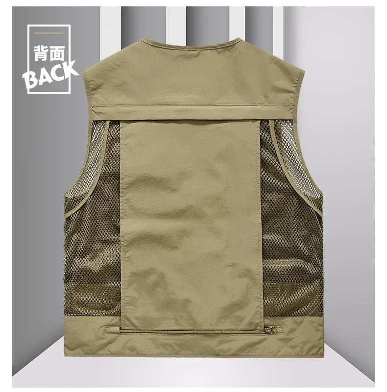 Multipocket Quick Dry Mesh Fishing Vests