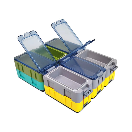 15pcs Fishing Tackle Storage Boxes, Portable Lure & Hook Organizer for Sea Fishing Accessories