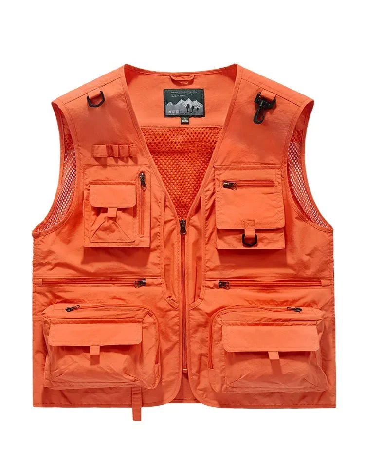 Multipocket Quick Dry Mesh Fishing Vests