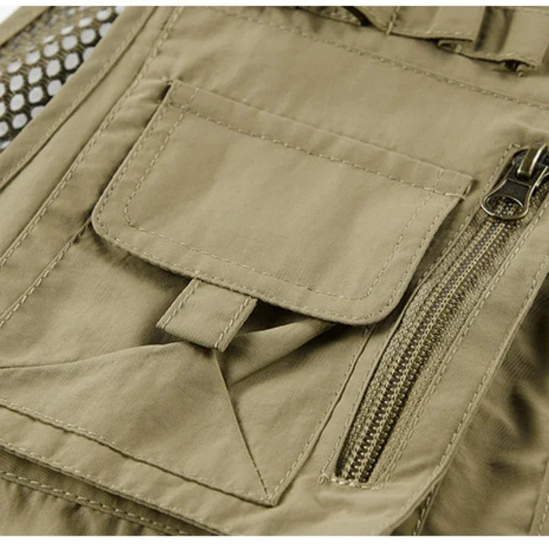 Multipocket Quick Dry Mesh Fishing Vests