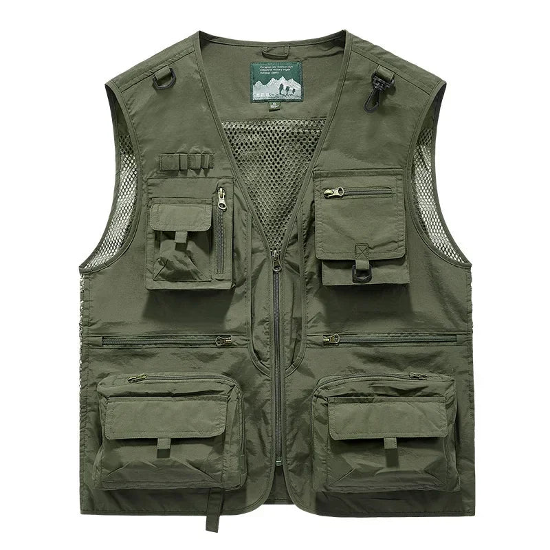 Multipocket Quick Dry Mesh Fishing Vests