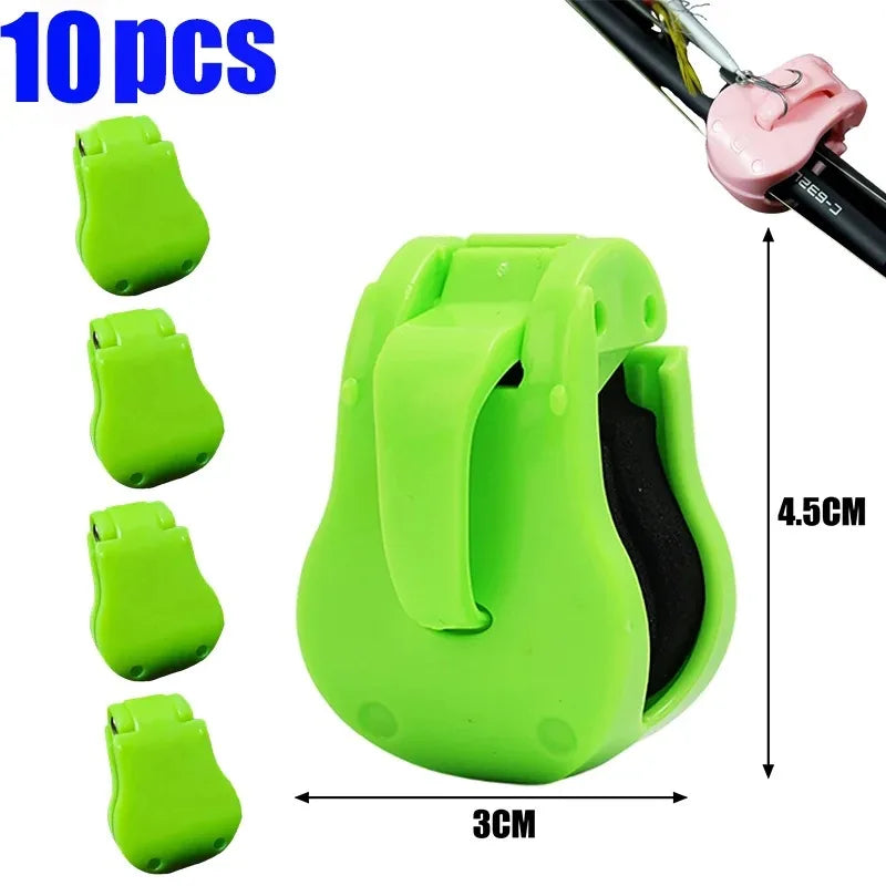 ABS Fishing Rod Holder Universal Multifunction Fixation for Lure Sea Table Rods Transport Storage Anti Slip 4.5x3x3cm 260430