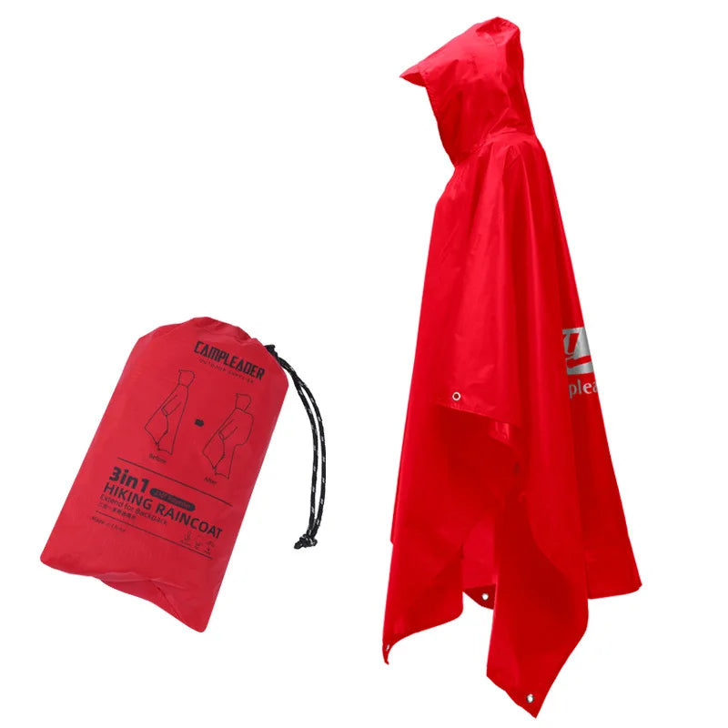 3-in-1 Outdoor Waterproof Raincoat