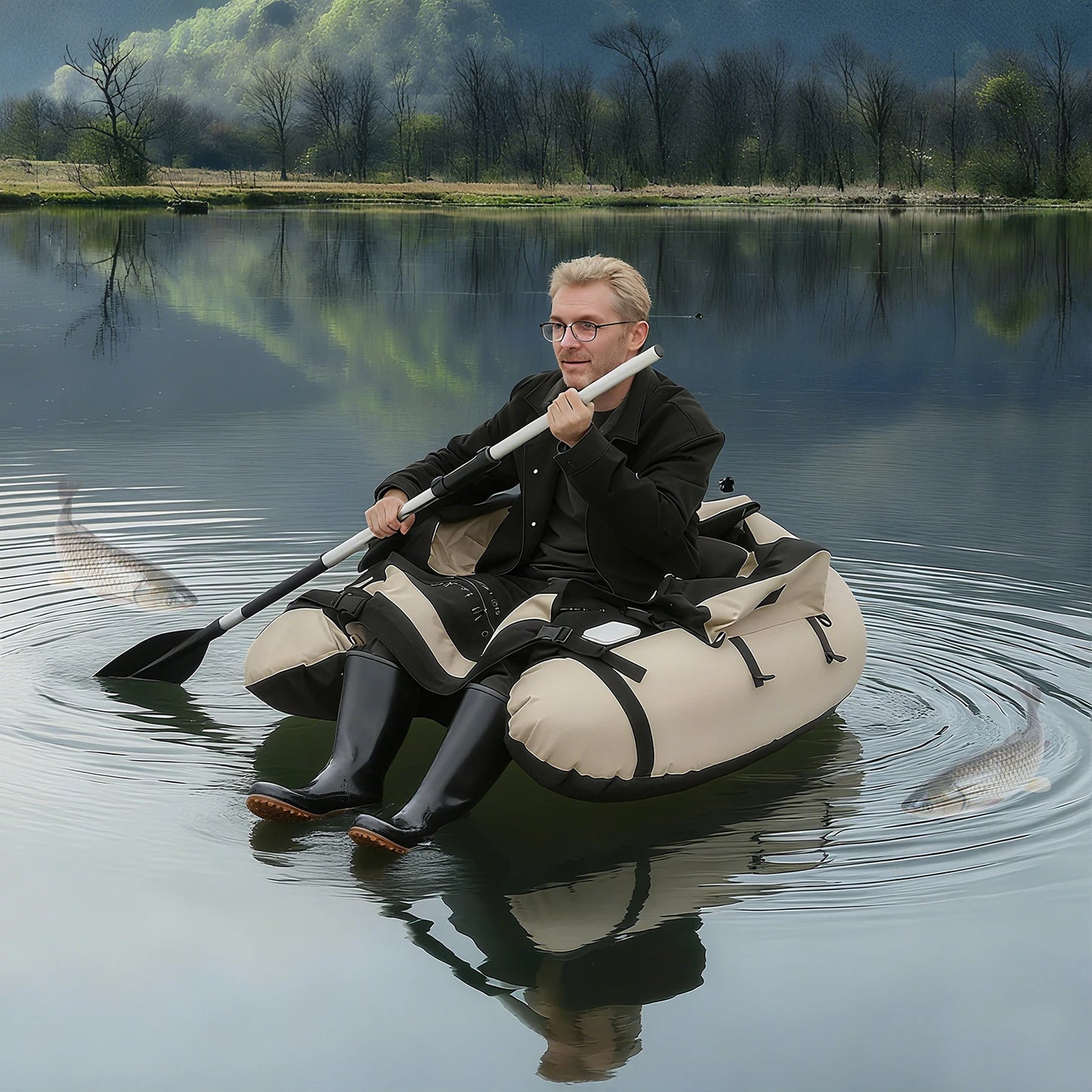 Inflatable Fishing Boat