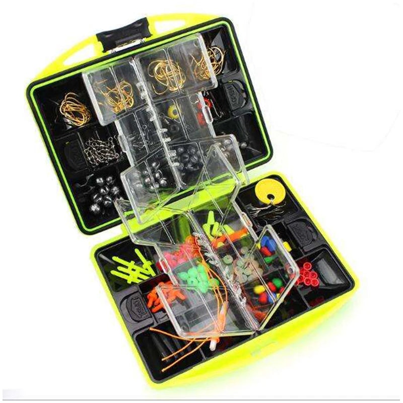 185pcs fishing accessories set box
