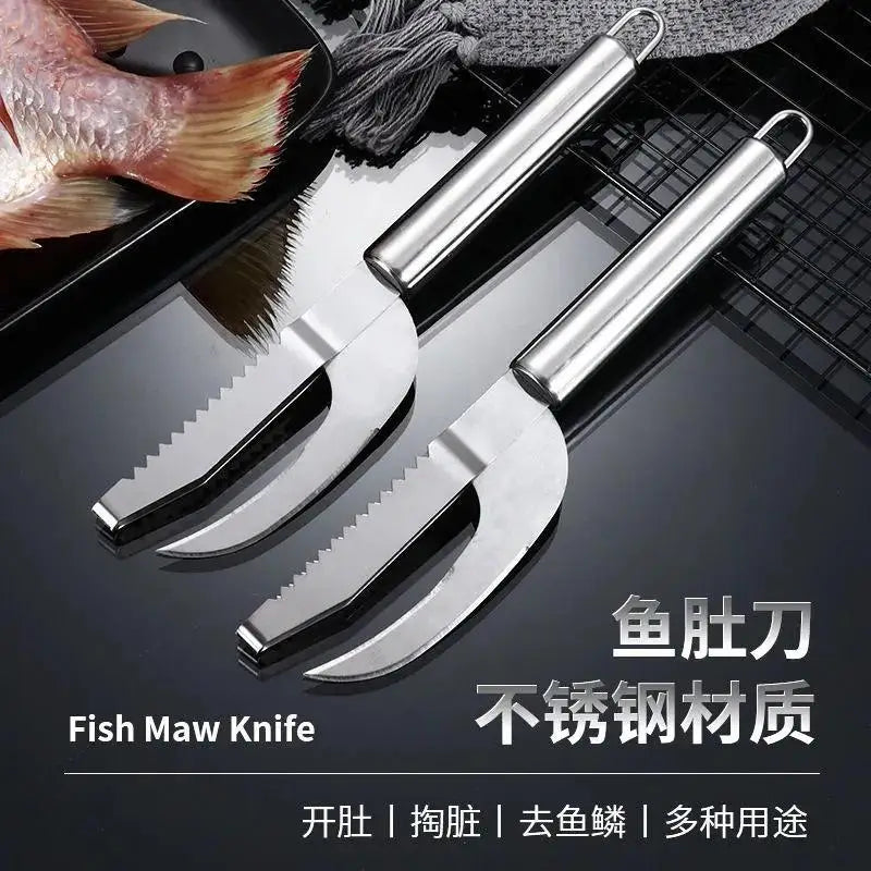 Stainless Steel 3 In 1 Fish Scale Knife Cut/Scrape/Dig