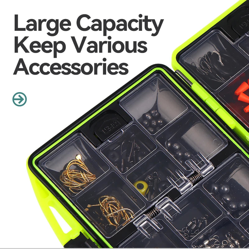 185pcs fishing accessories set box
