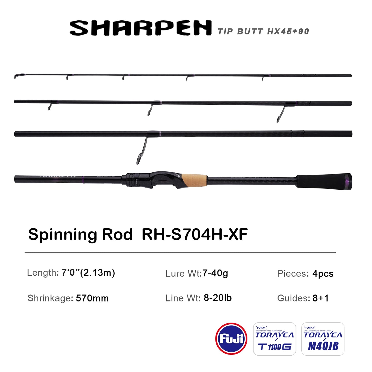 Soft Lure Spinning Rod