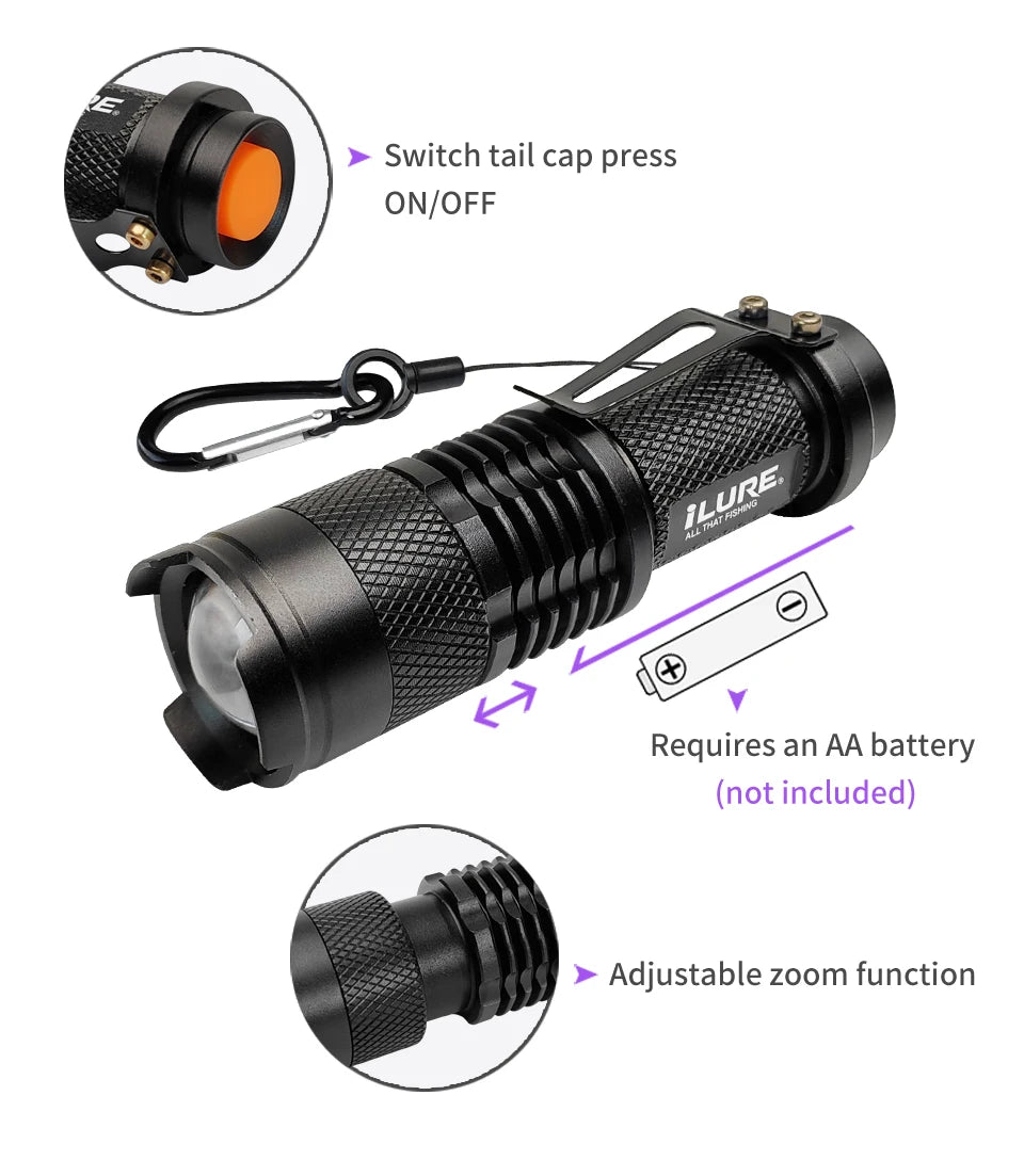 Mini UV Flashlight