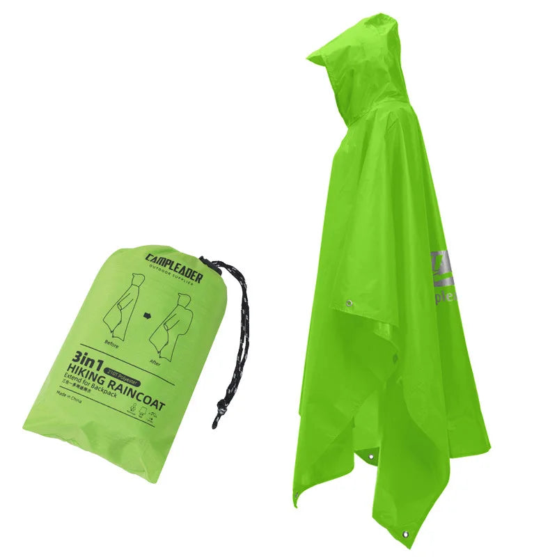 3-in-1 Outdoor Waterproof Raincoat