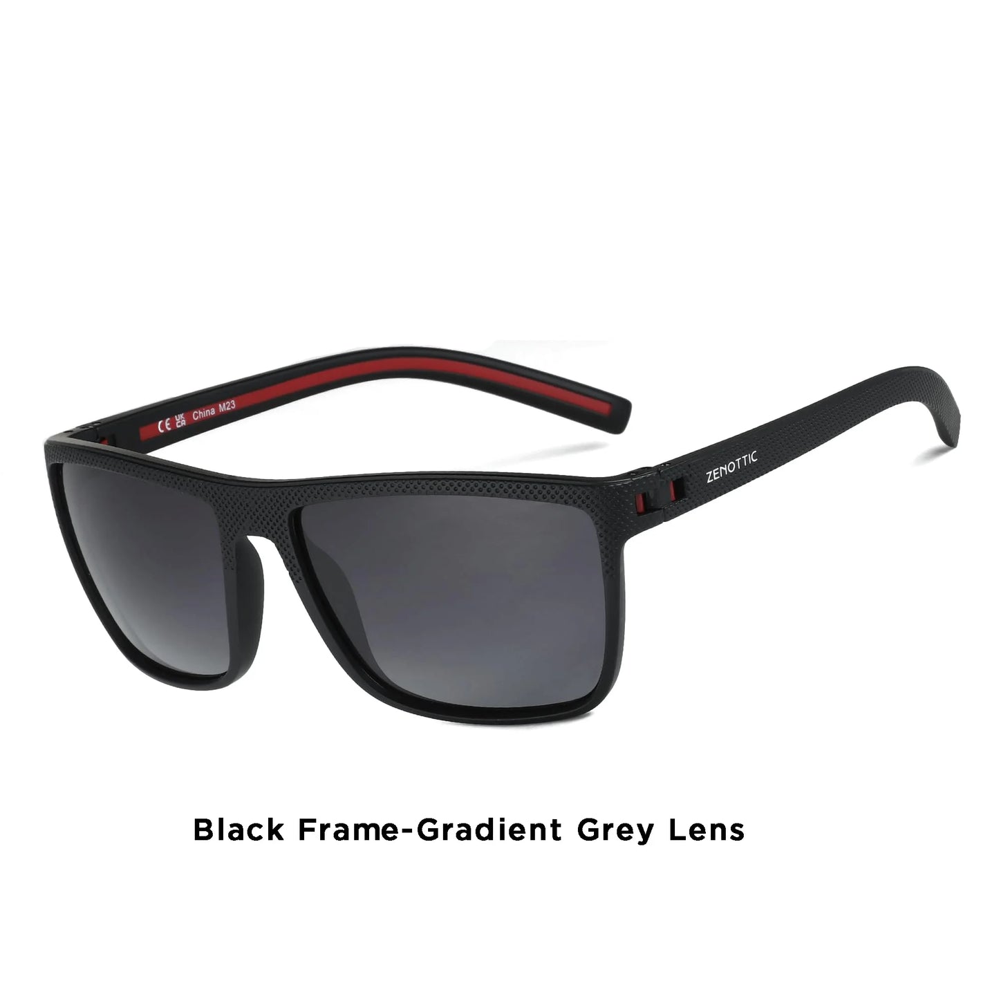 ZENOTTIC Polarized Sunglasses – Men’s Lightweight TR90 Frame, UV400 Protection, Square