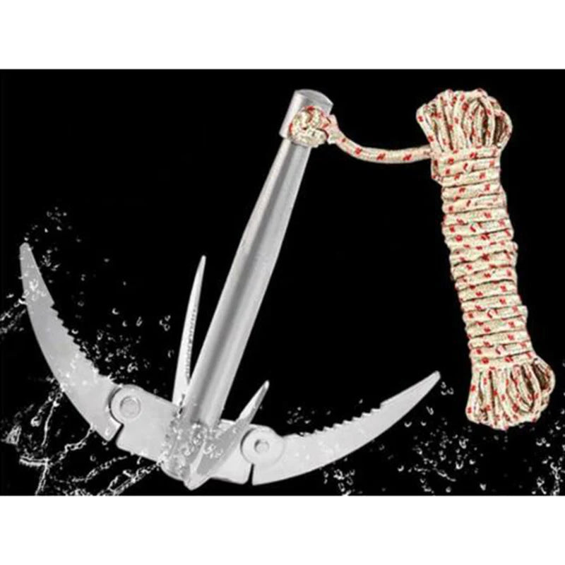 Folding Boats Anchor With Rope
