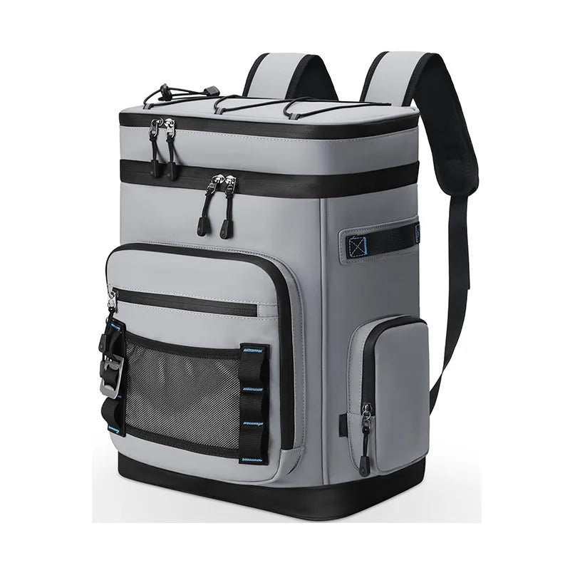 30L Waterproof Outdoor Travel Beach Picnic Thermal Bag Insulated Backpack Camping Fishing Pack Keep Food Hot Cold Lunch Rucksack