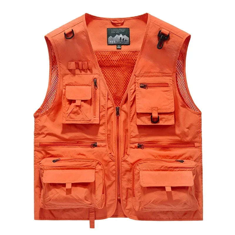 Multipocket Quick Dry Mesh Fishing Vests