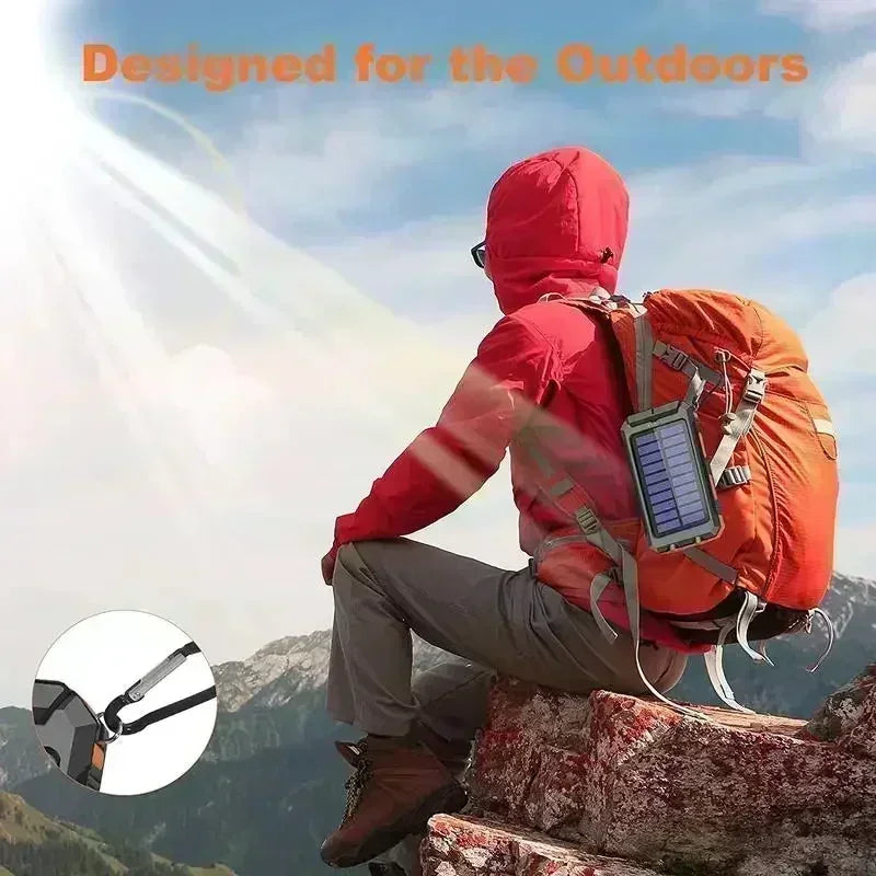 10000mAh Solar Power Bank