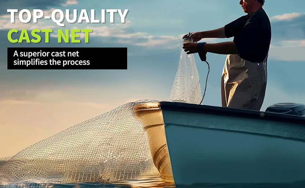 Casting Net 4ft 6ft 8ft Radius