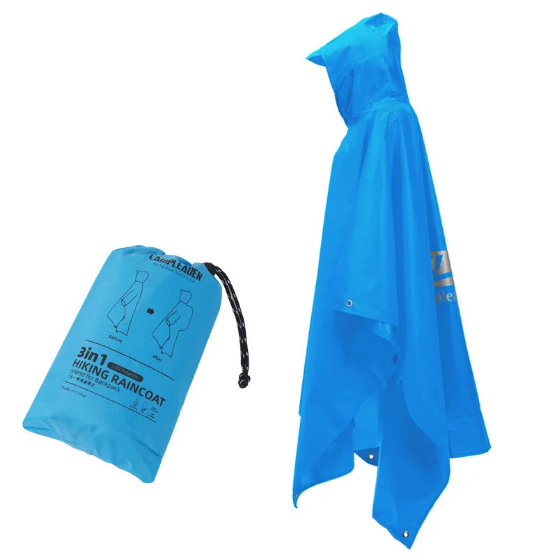 3-in-1 Outdoor Waterproof Raincoat