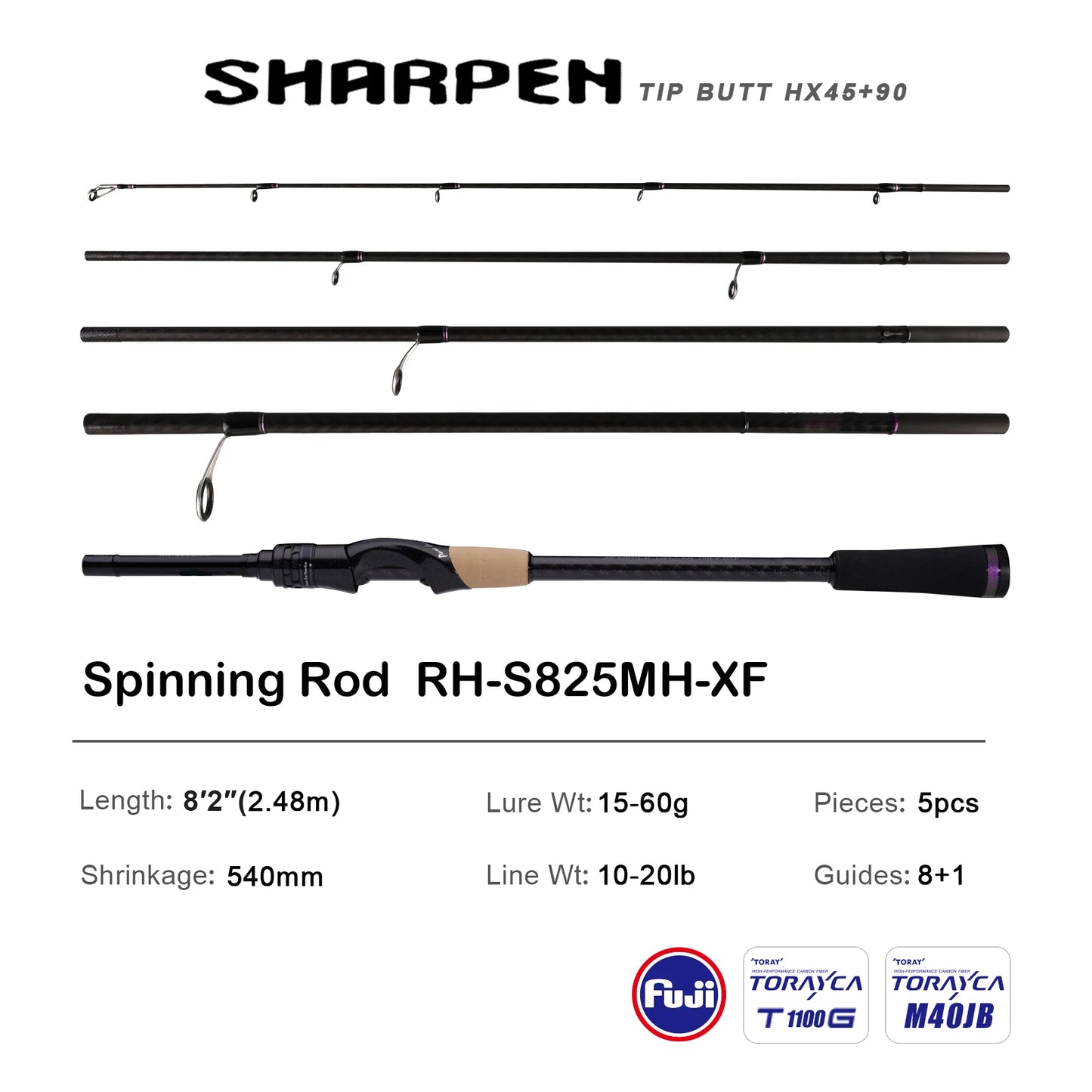 Soft Lure Spinning Rod