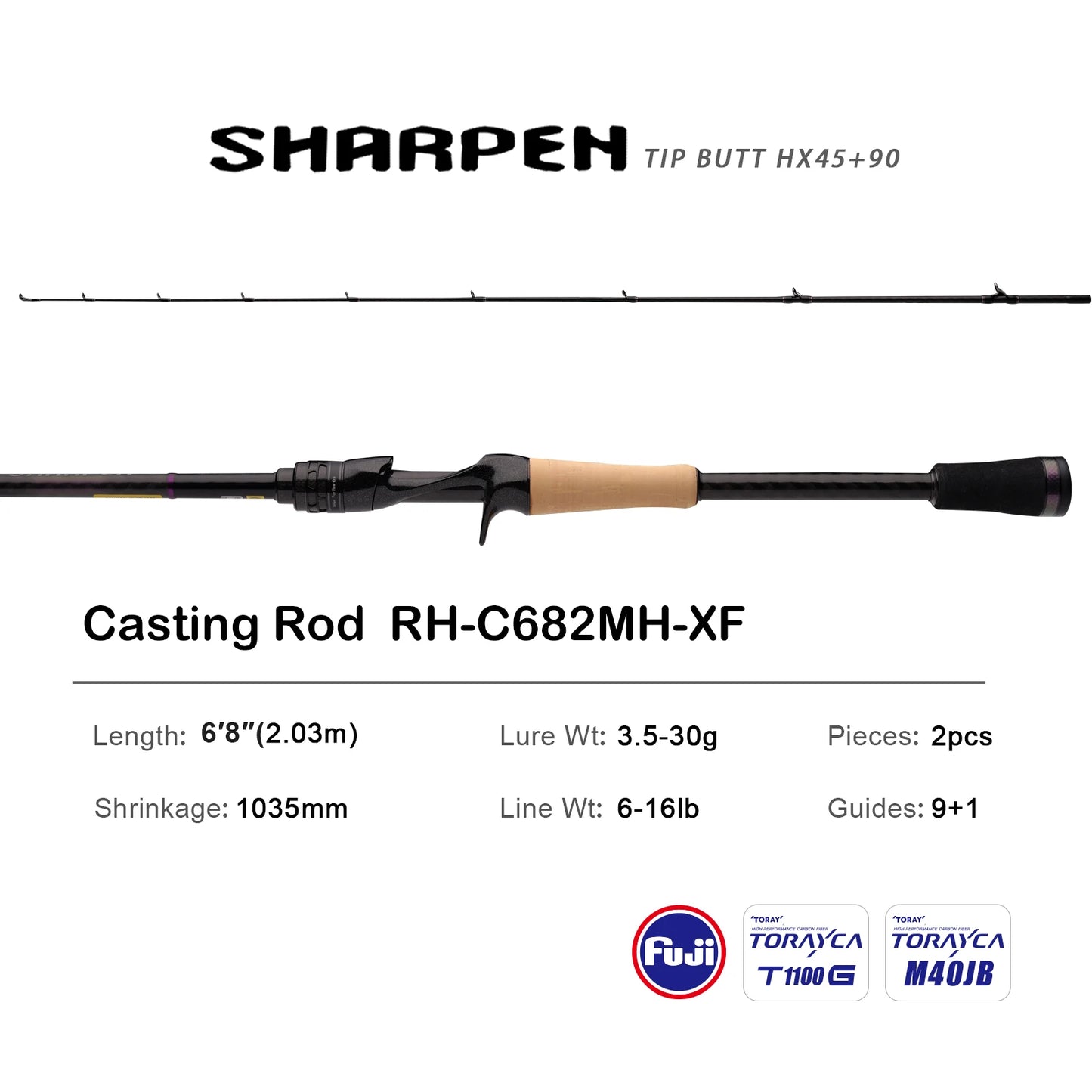 Soft Lure Spinning Rod
