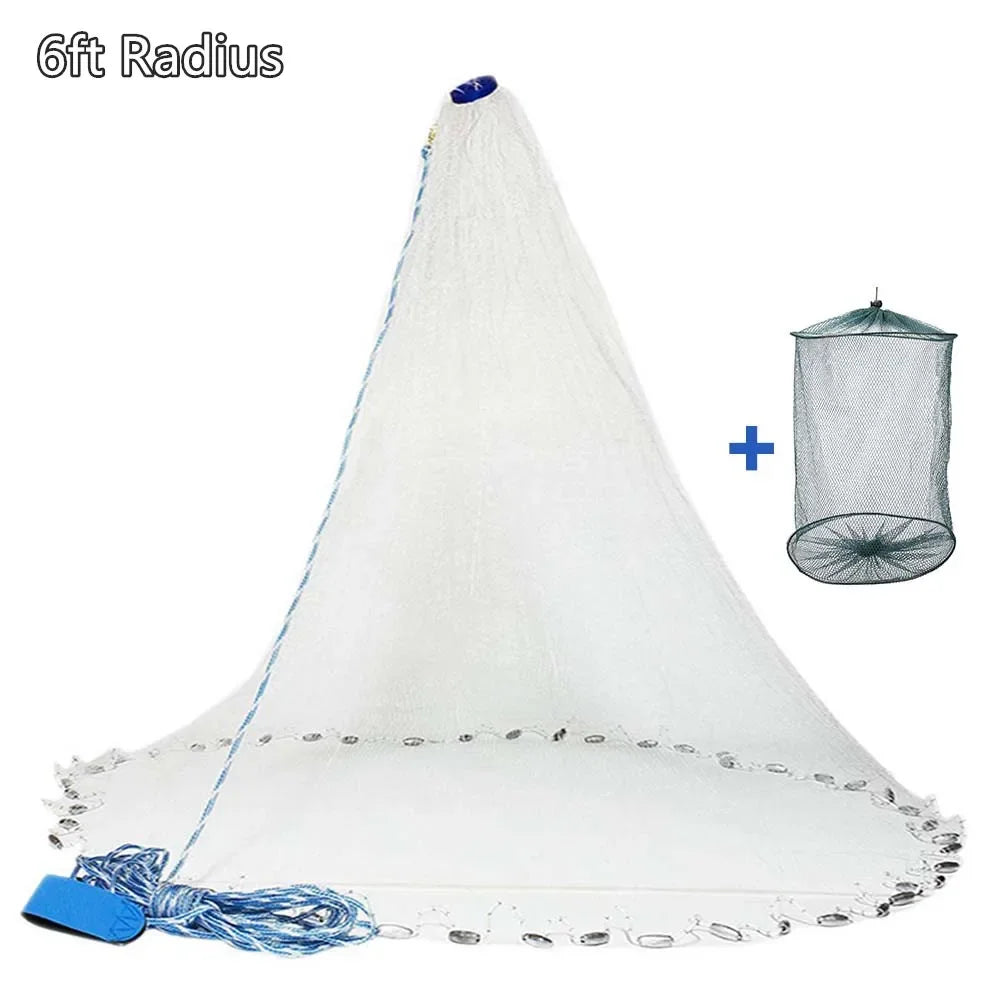 Casting Net 4ft 6ft 8ft Radius