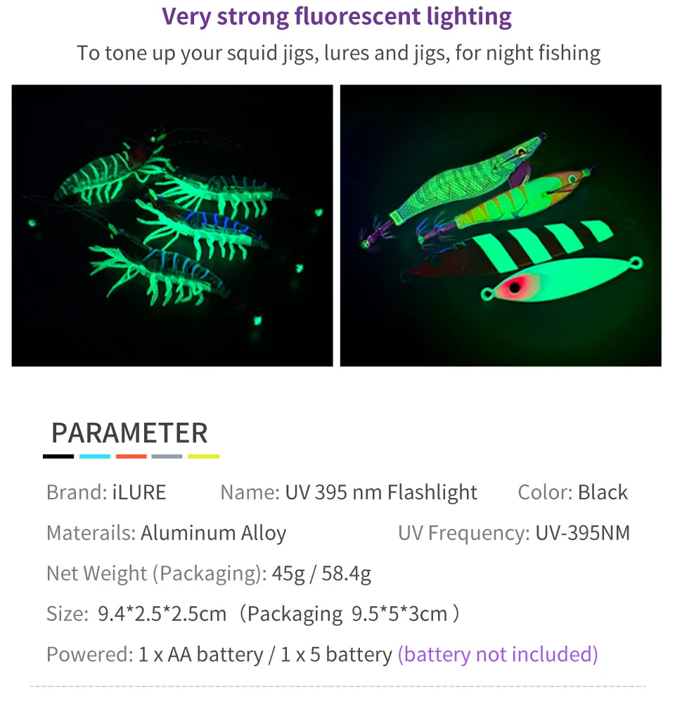 Mini UV Flashlight