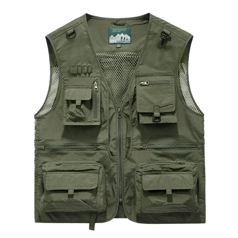 Multipocket Quick Dry Mesh Fishing Vests
