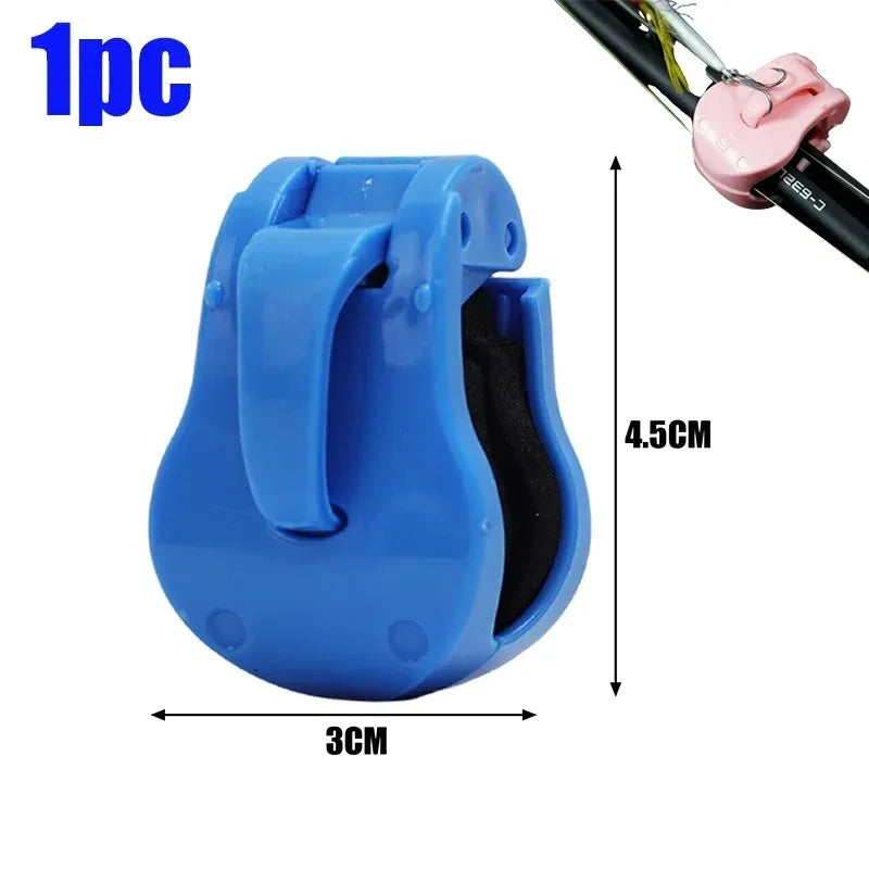 ABS Fishing Rod Holder Universal Multifunction Fixation for Lure Sea Table Rods Transport Storage Anti Slip 4.5x3x3cm 260430