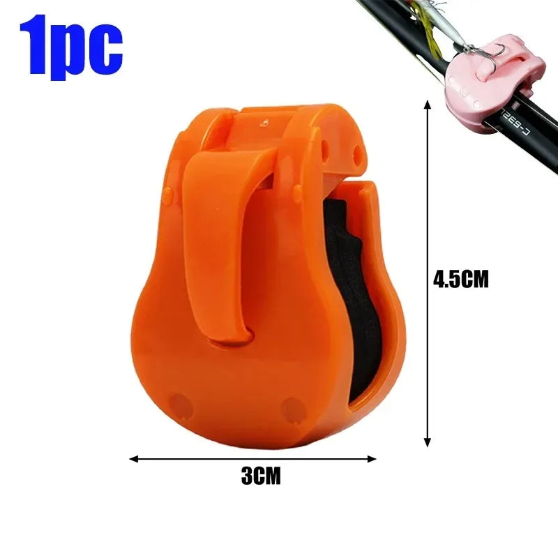 ABS Fishing Rod Holder Universal Multifunction Fixation for Lure Sea Table Rods Transport Storage Anti Slip 4.5x3x3cm 260430
