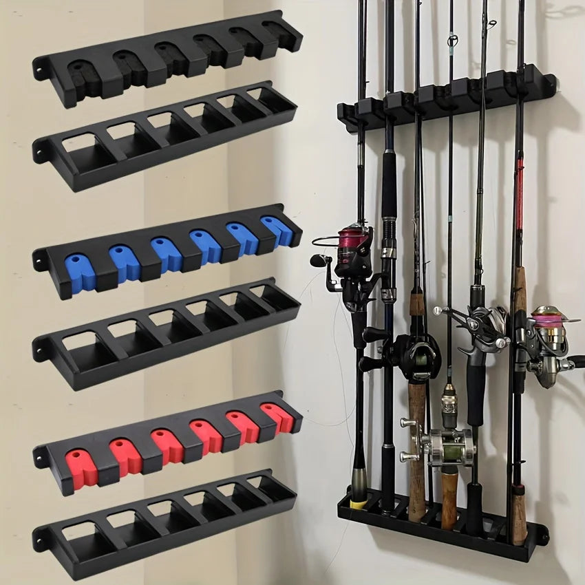 Fishing Rod Wall Rack