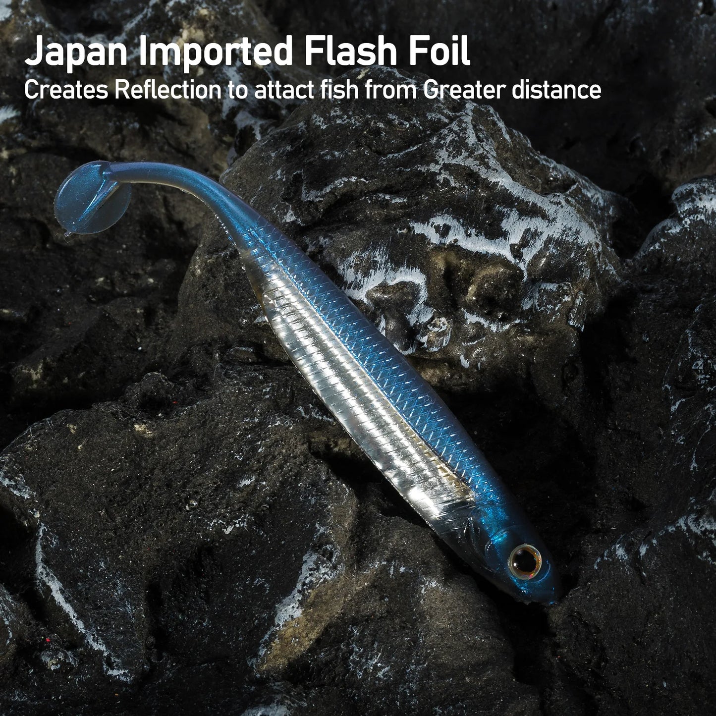 Soft Plastic Fishing Lures Paddle Tail Swimbaits